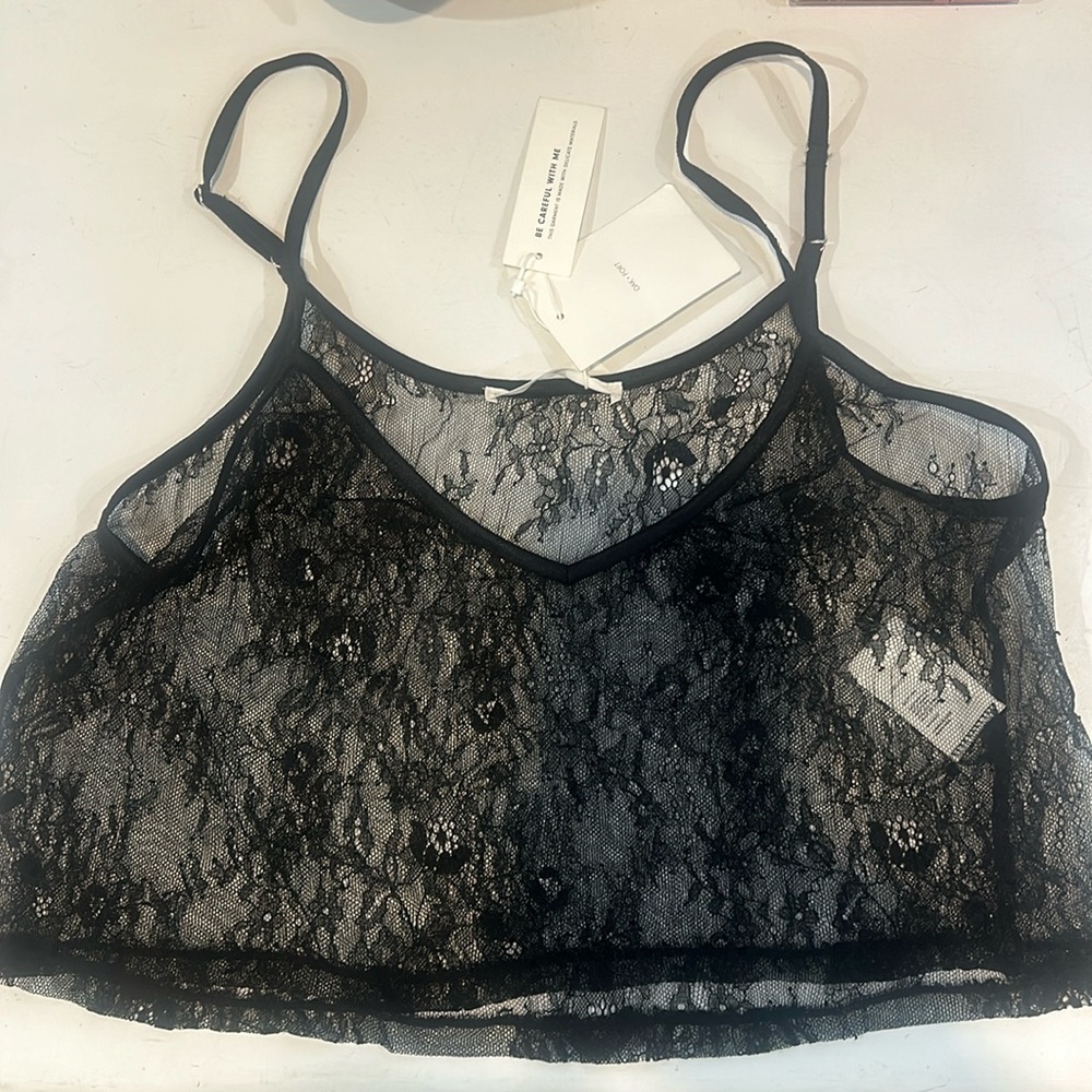 Oak and Fort Lace Cropped Cami